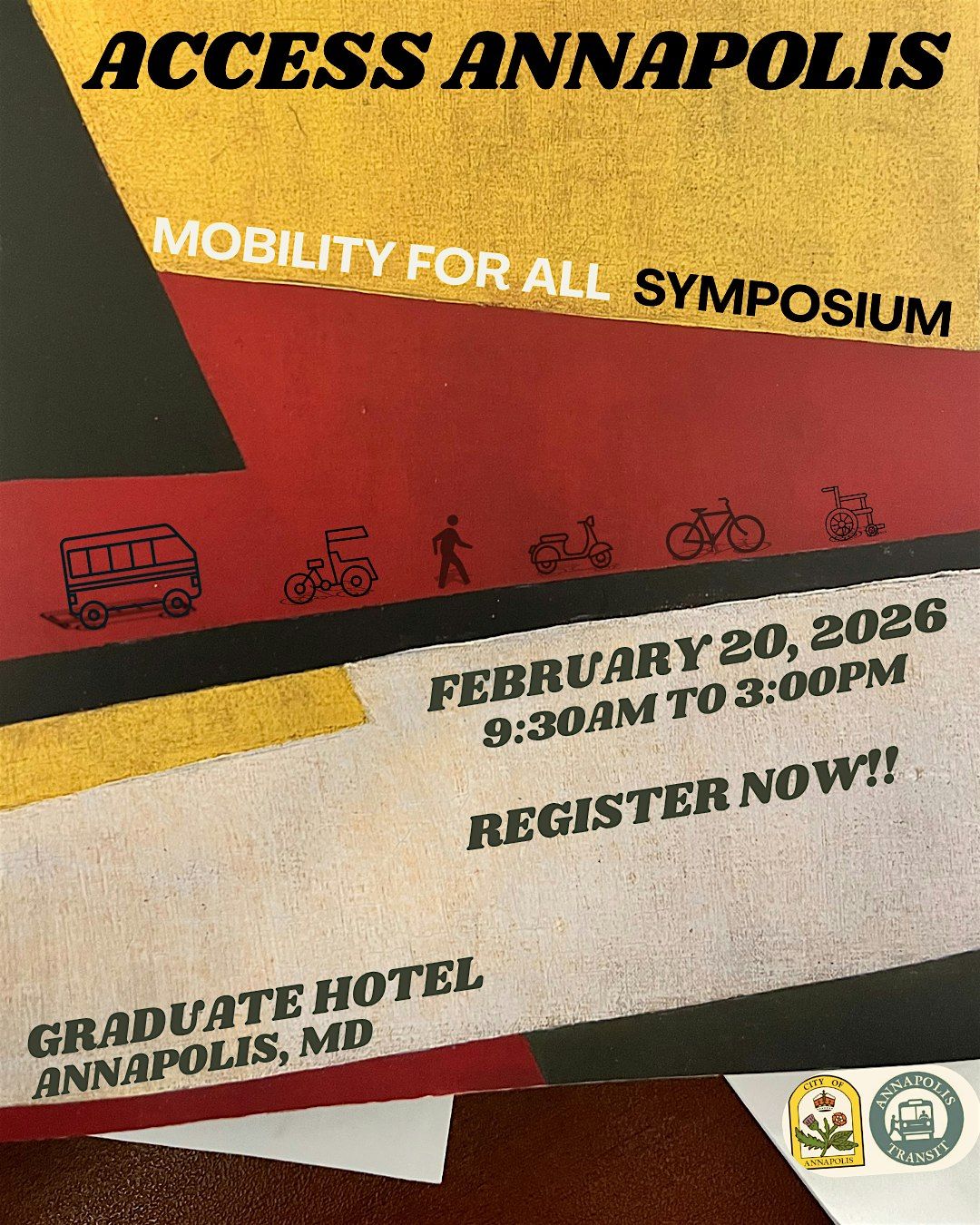 Access Annapolis: Mobility For All Symposium 2026, 20 February | Event in Annapolis | AllEvents