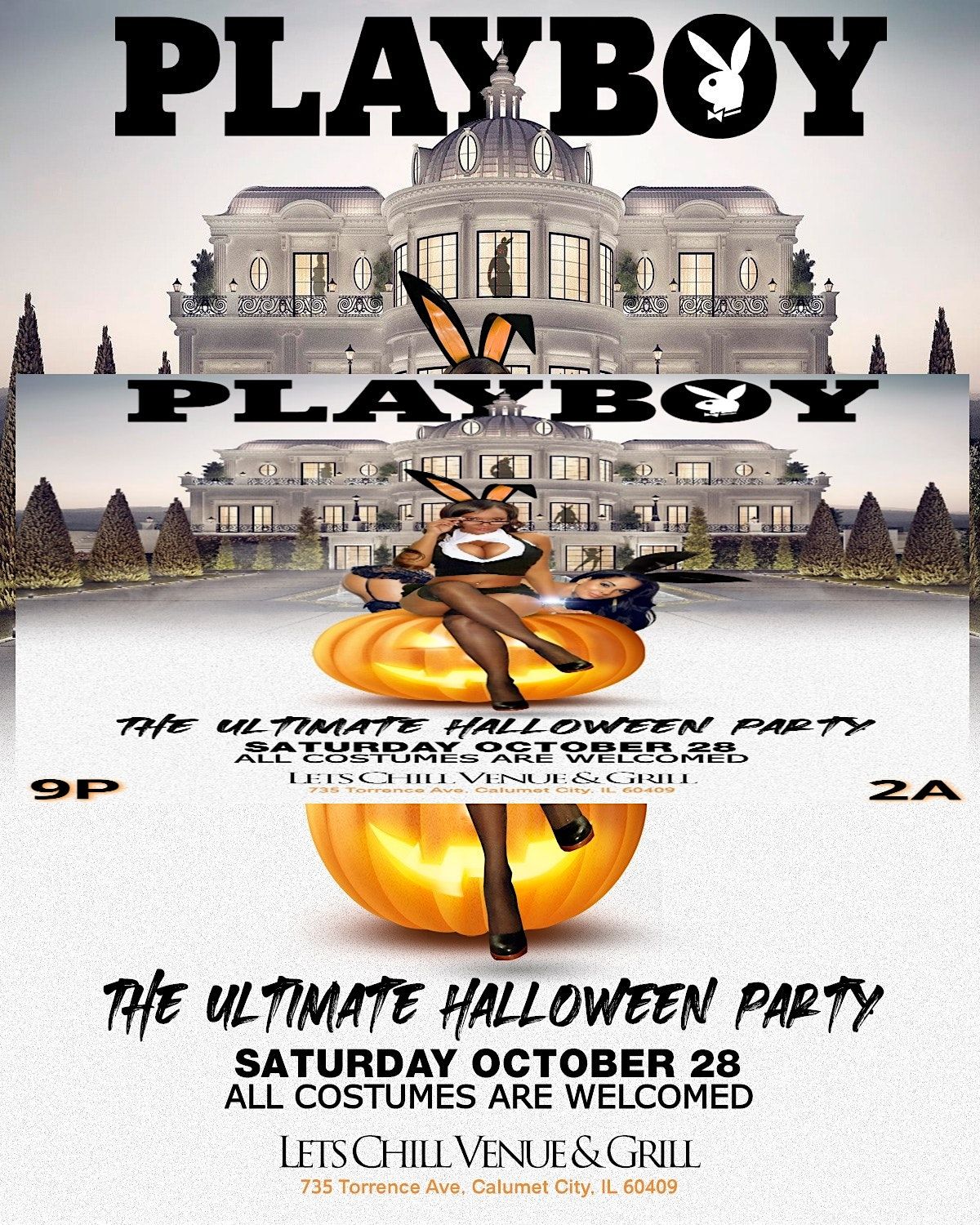 THE ULTIMATE HALLOWEEN PARTY (Playboy Edition), Let's Chill Venue