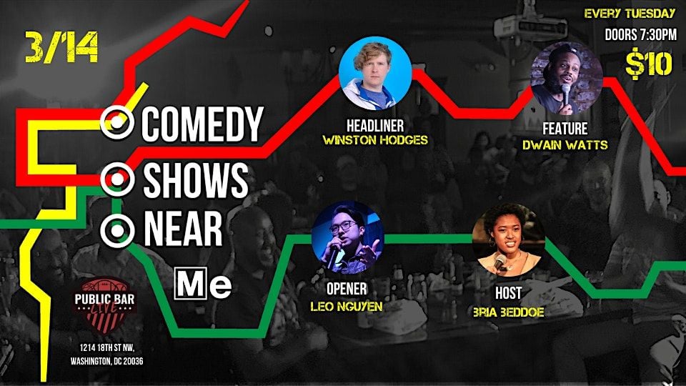 Comedy Shows Near Me Public Bar Live, Comedy Shows Near Me DC
