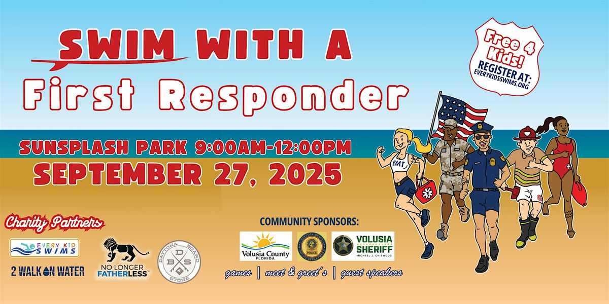 Swim With A First Responder, 8 July | Event in Daytona Beach | AllEvents