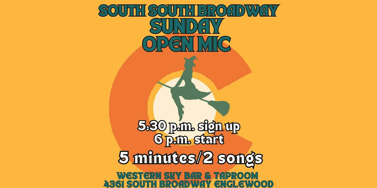 South South Broadway Sunday Open Mic | Event in Englewood | AllEvents