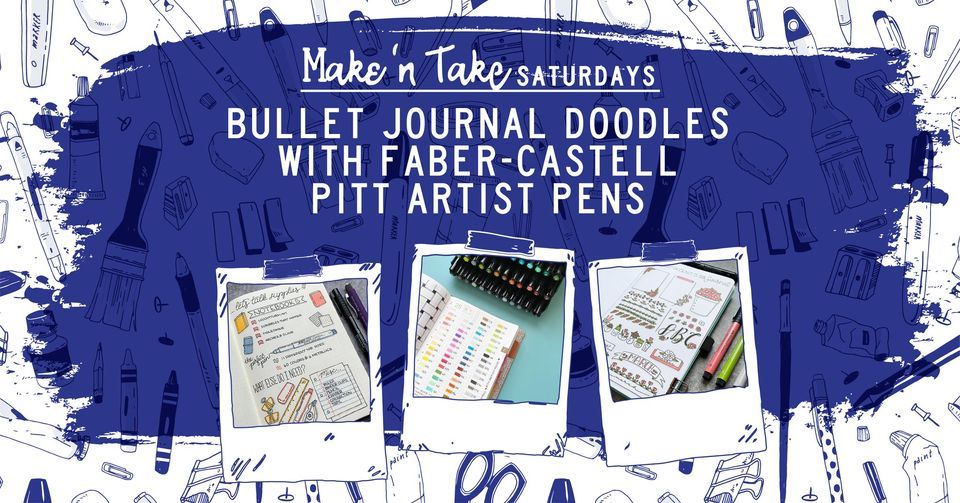Buffalo chamber players presents: trio amusen, the 9th ward, buffalo Free Saturday Make N Take: Bullet Journal Doodles with Faber-Castell
