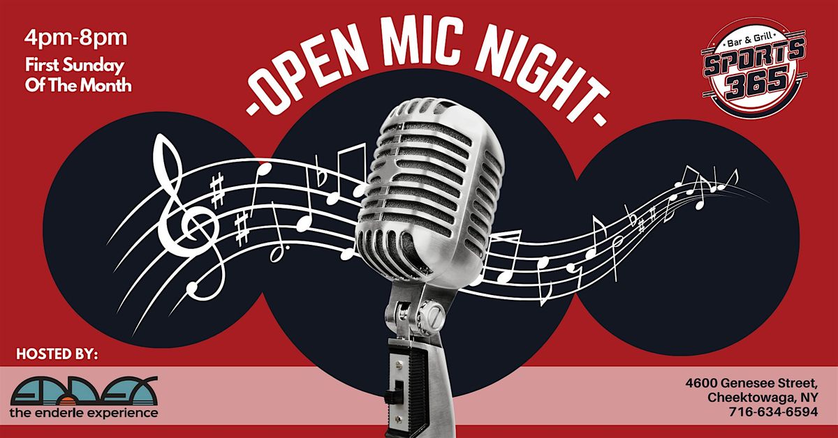 Open Mic Night Sports 365, Sports 365 Bar and Grill, Cheektowaga, 3