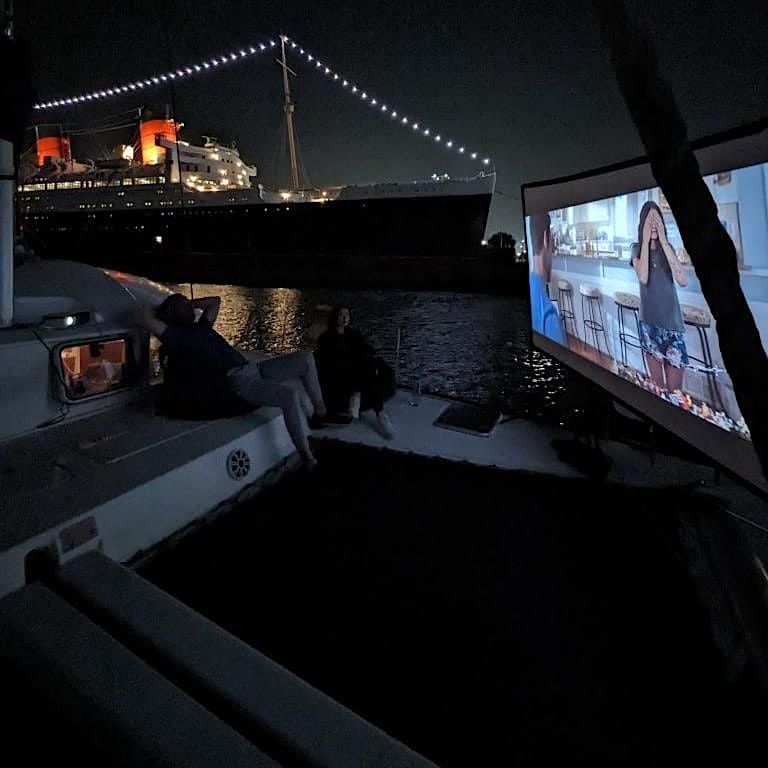 Movie night on the Yacht, On the Yacht, long beach, 22 August 2023