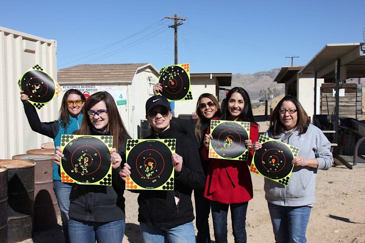 Womens Pistol Program, Apple Valley Gun Club, Victorville, April 12