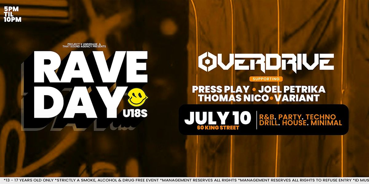 Melbourne Underpas Rave Project X Underage - Rave Day, Inflation Entertainment Complex ...