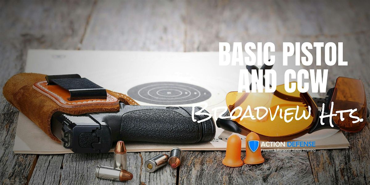 Basic Pistol | Multi-State CCW Class (Broadview Hts) | Event in Broadview Heights | AllEvents