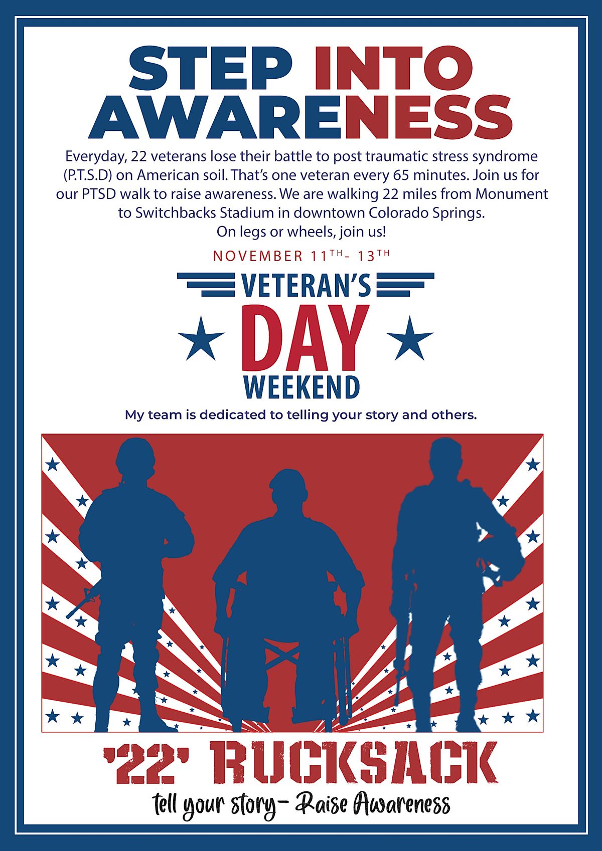 Step Into Awareness Switchbacks Stadium Colorado Springs November 11 To November 13 Allevents In Step Into Awareness Switchbacks Stadium Colorado Springs November 11 To November 13 Allevents In