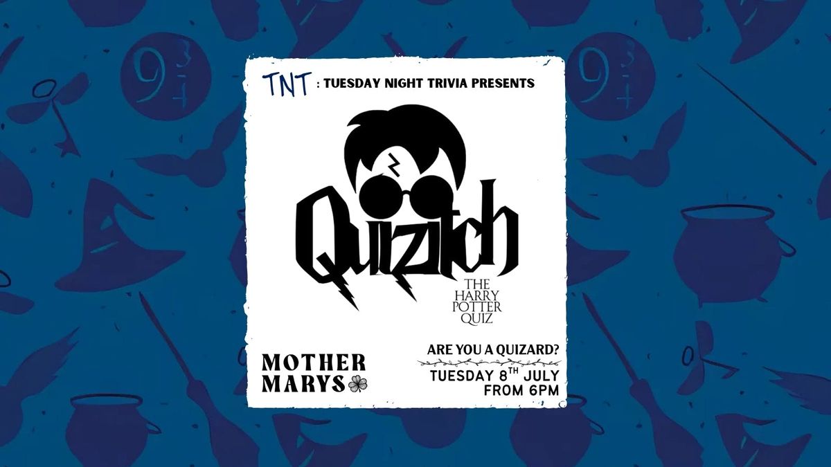 TNT: QUIZITCH: THE HARRY POTTER QUIZ , 8 July | Event in Manchester | AllEvents