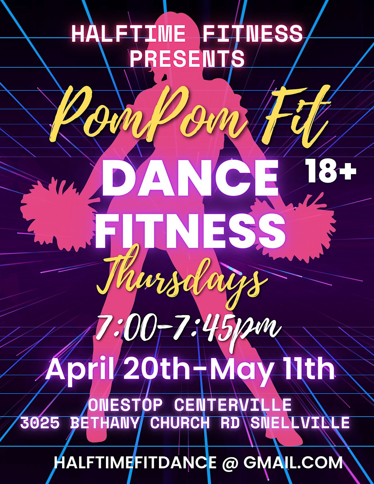 Halftime Fitness Adult Pom Pom Dance Fitness Class 3025 Bethany halftime-fitness-adult-pom-pom-dance-fitness-class-3025-bethany