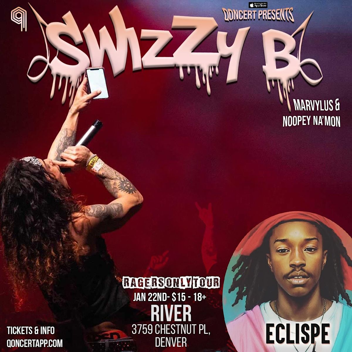 Eclipse Preforming for Swizzy B. (FREE MERCH), 3759 Chestnut Pl, Denver ...