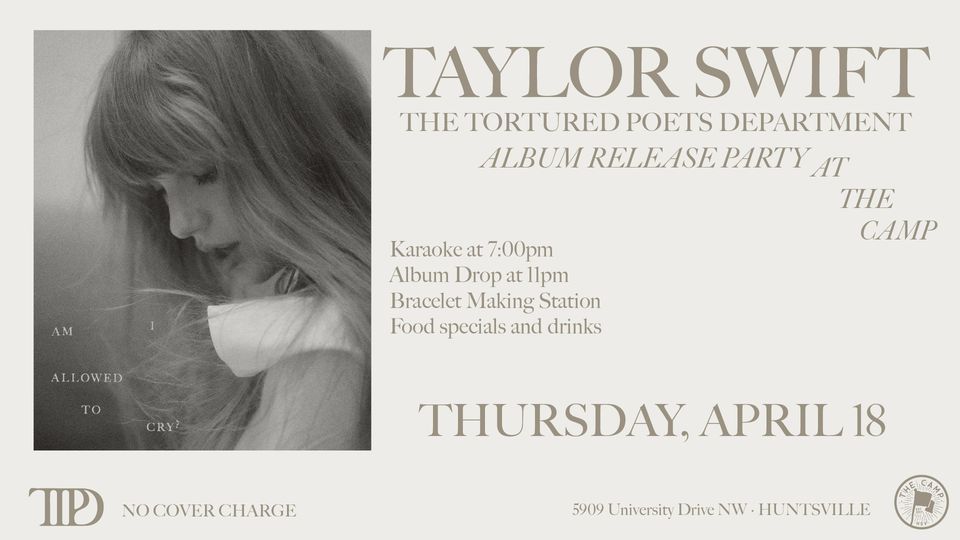 Taylor Swift The Tortured Poets Department Karaoke and Album Release