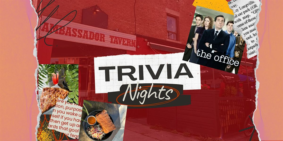 THE OFFICE TRIVIA SPECIAL at The APC Tavern!!!, 946 Bloor St W, Toronto