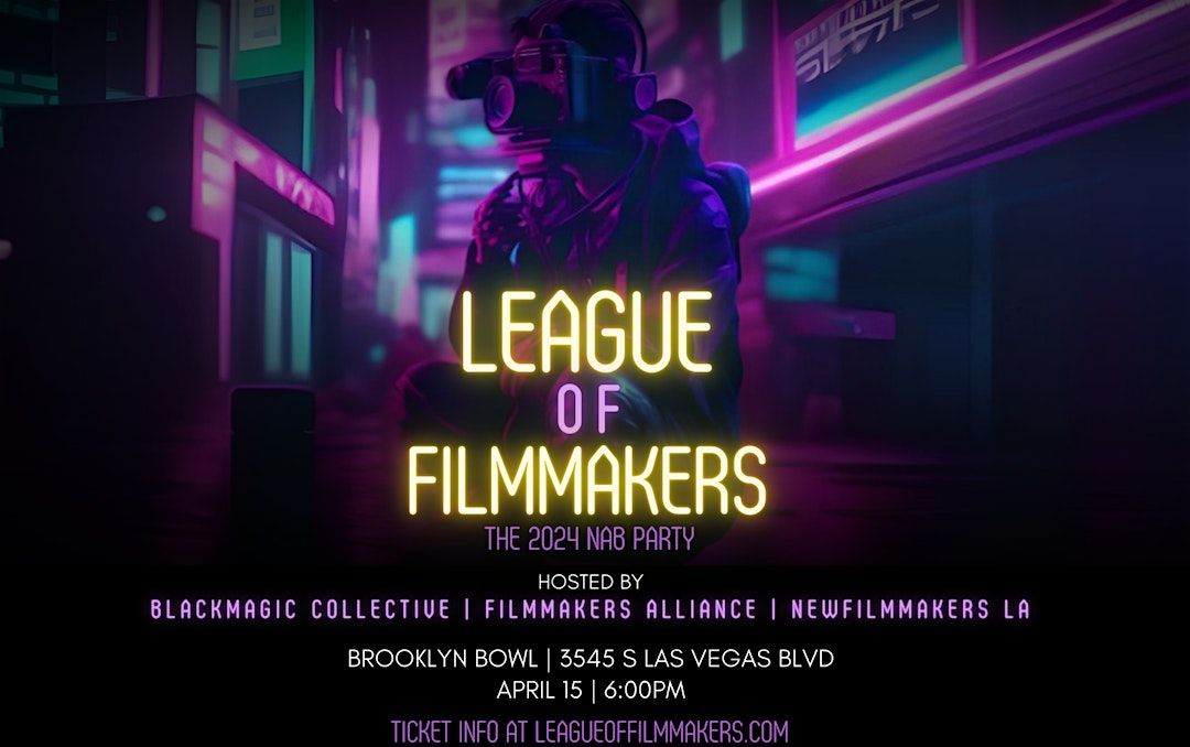 L.O.F. NAB SHOW Party (with Blackmagic Collective & Blackmagic Design), Brooklyn Bowl, Las Vegas