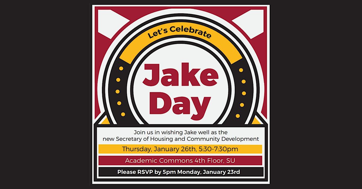 A Celebration of Jake Day, Guerrieri Academic Commons, Salisbury, 26