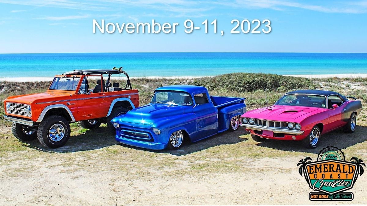 Emerald Coast Cruizin Fall 2025, Aaron Bessant Park, Panama City Beach