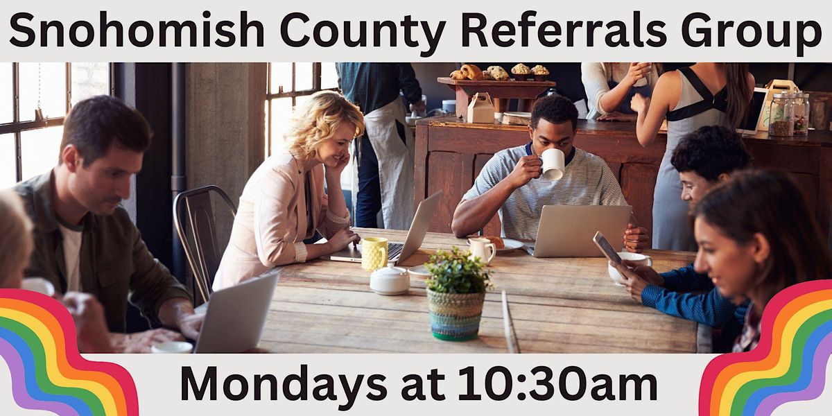 Snohomish County Referrals Group, Woods Coffee, Edmonds, September 11