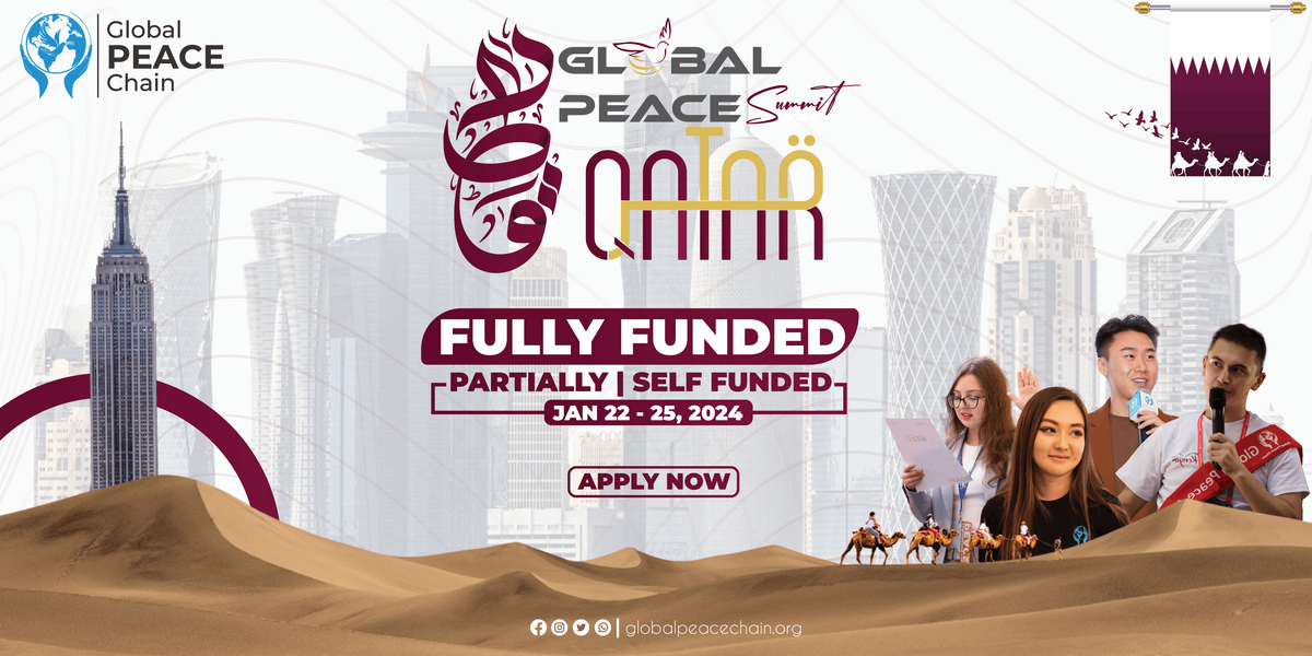 Global Peace Summit Qatar 2025, Qatar, Doha, 22 January to 25 January