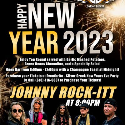 Champaign fixx pre-new years eve blast, arizona joe's, centralia, december 30 2022 New Years Eve Party Package, Silver Creek Saloon, Belleville, December 31 to January 1