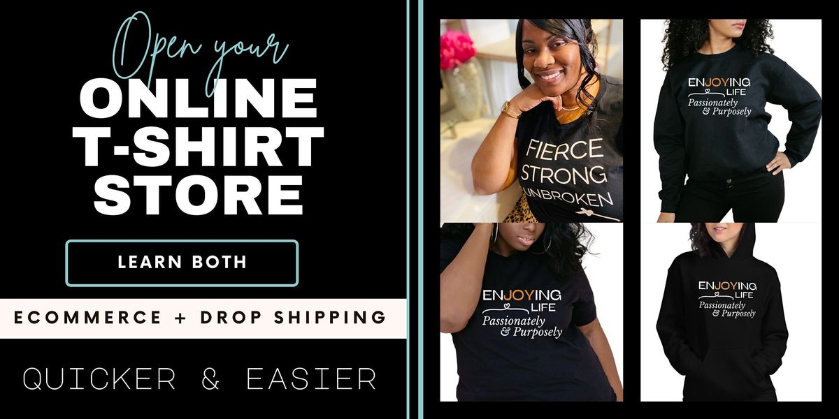 how to set up an online t shirt business