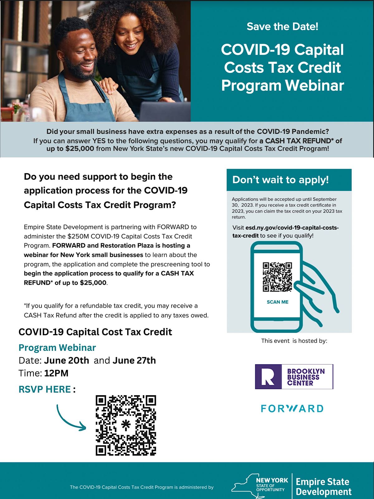 How to Take Advantage of the COVID-19 Capital Costs Tax Credit Program ...