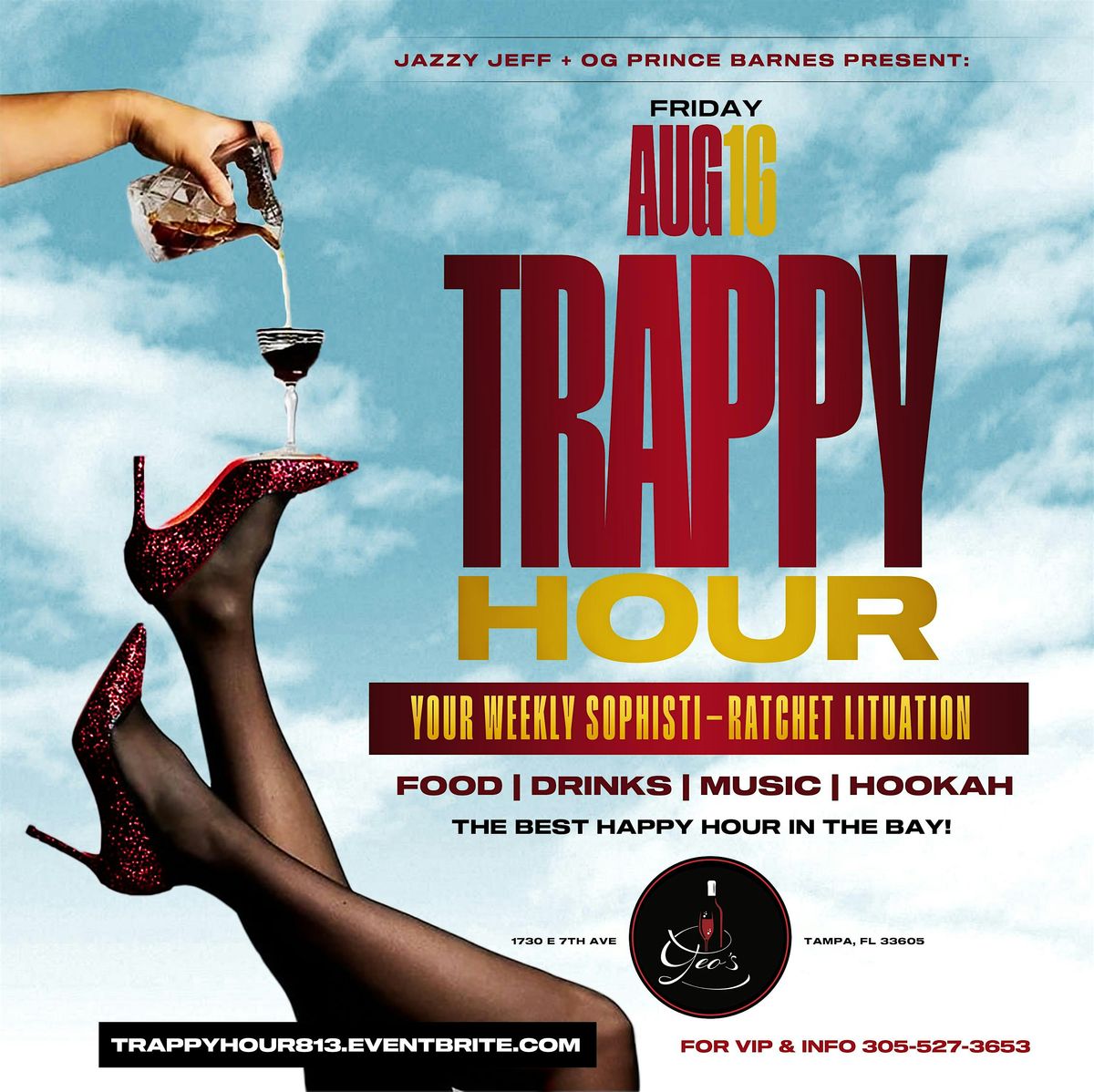 TRAPPY HOUR - THE BAY'S #1 HAPPY HOUR! | Event in Tampa | AllEvents
