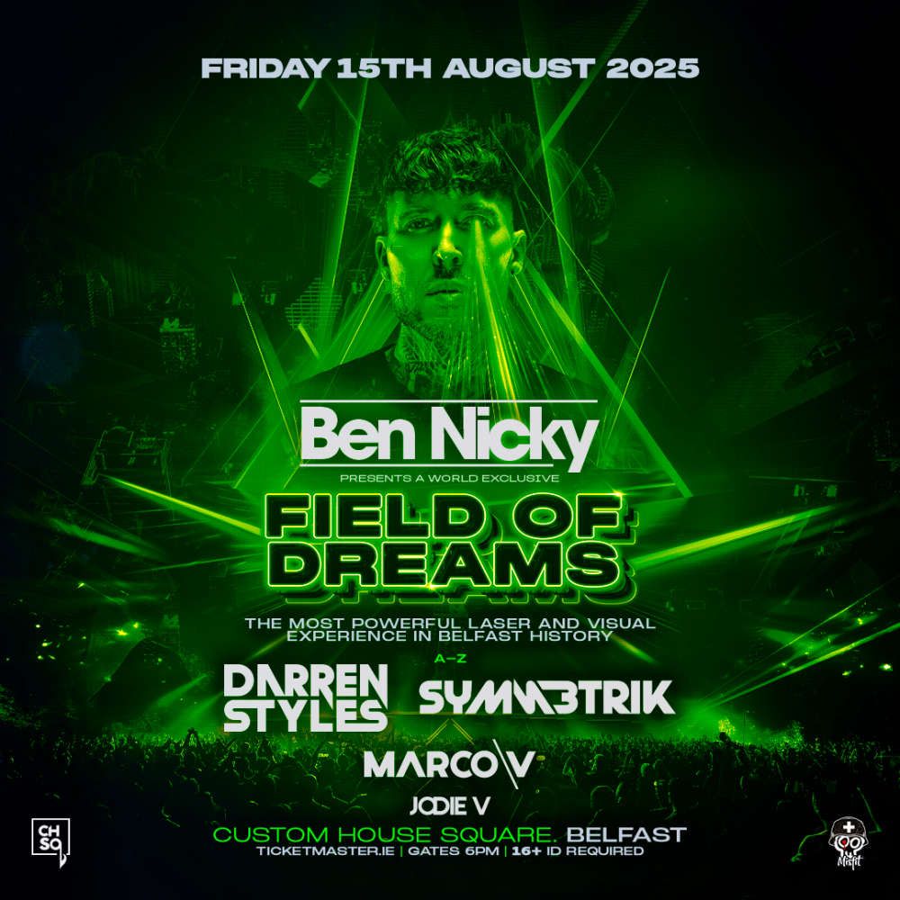 Ben Nicky Belfast Tickets, 15 August | Event in Belfast | AllEvents