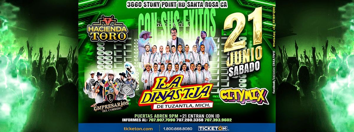 LA DINASTIA DE TUZANTLA MICH, EMPRESARIOS DE CORRIDO & MAS , 21 June | Event in Santa Rosa | AllEvents
