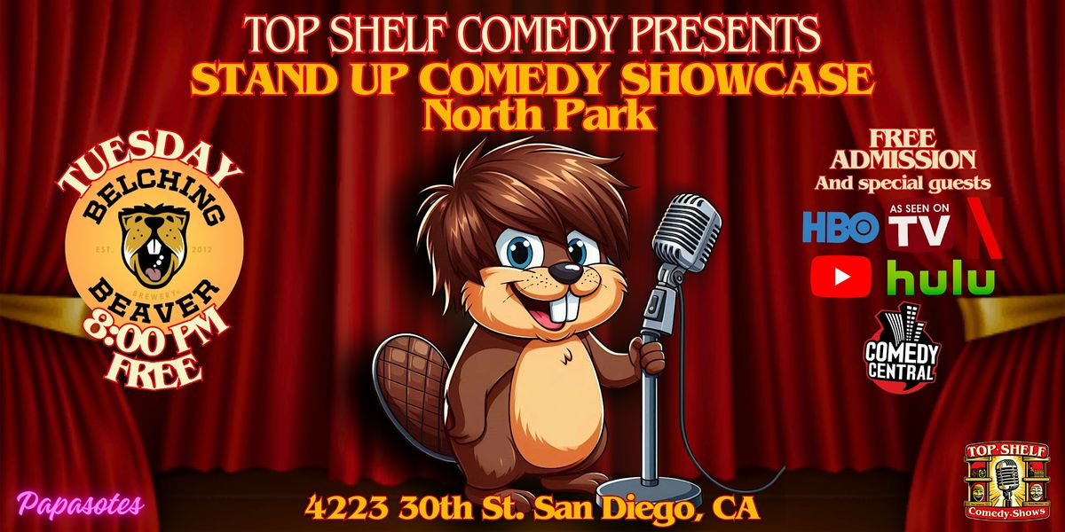 Top Shelf Stand Up Comedy Showcase - North Park | Event in San Diego | AllEvents