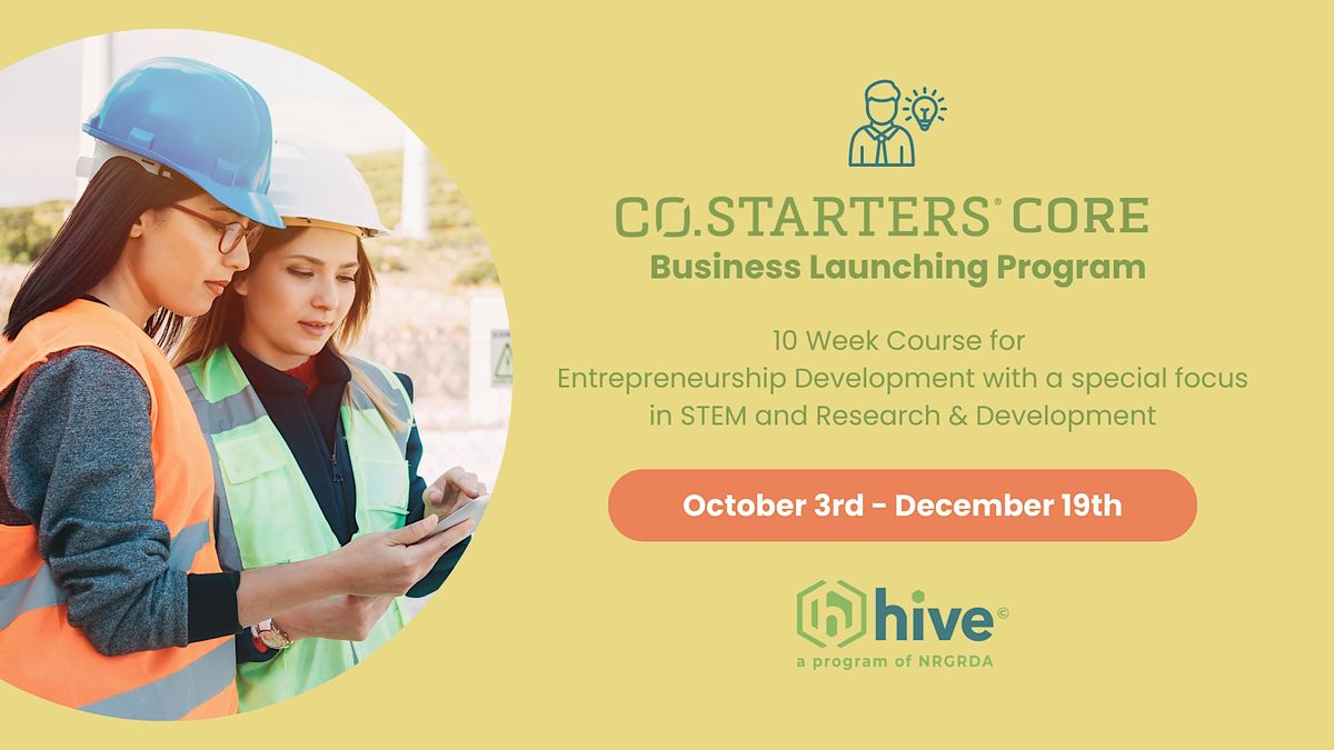 CO.STARTERS Core Business Training Special STEM and R&D Focus (10