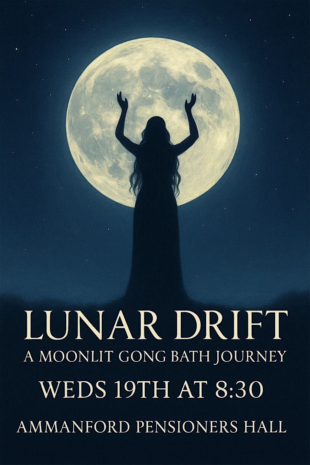 Lunar rise : A Moon lit Gong bath journey, 19 November | Event in Ammanford | AllEvents
