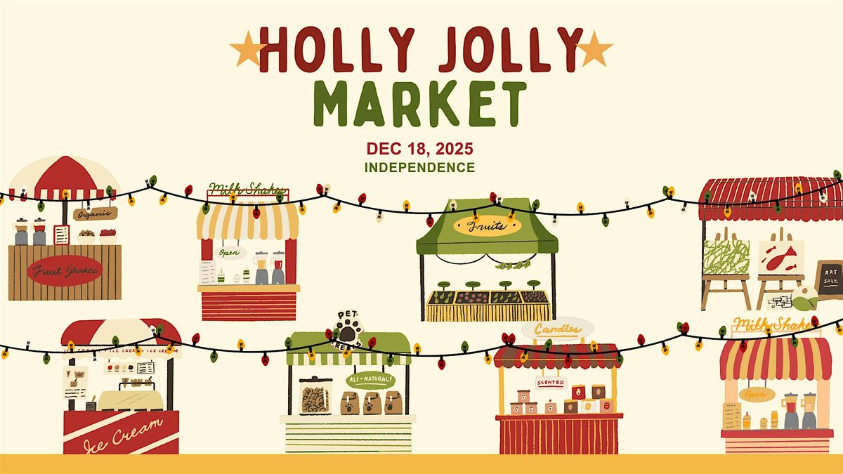 Holly Jolly Market, 18 December | Event in Midlothian | AllEvents