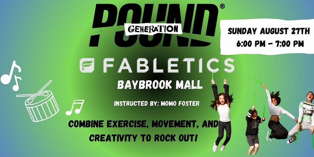 Back To School Generational Pound With Momo Foster At Fabletics ...