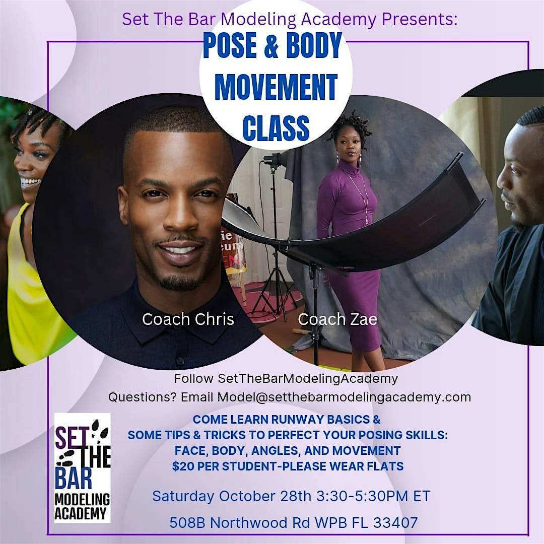 Runway & Pose Class, Soul Movement, West Palm Beach, 27 January to 26 ...