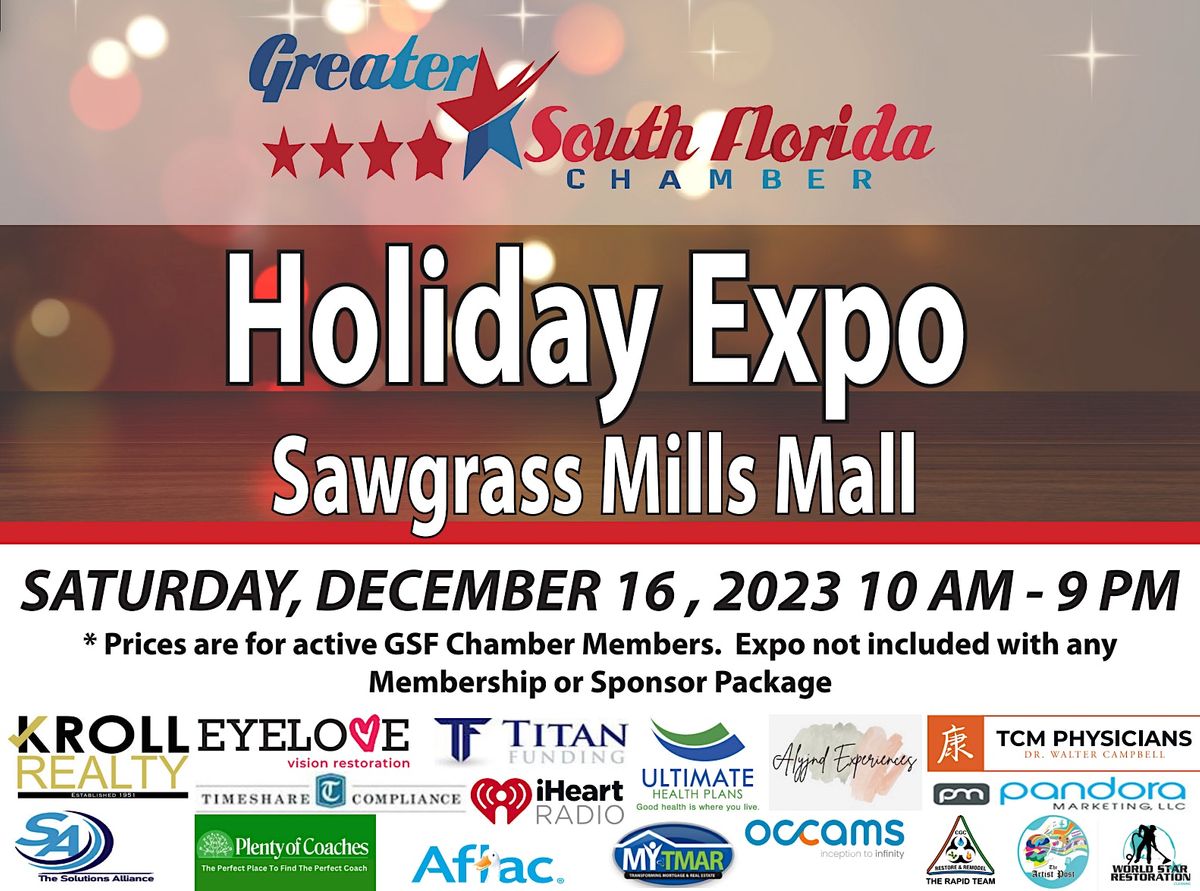 Sawgrass Mills Mall, Business Expo, Sawgrass Mills, Sunrise, October 28  2023