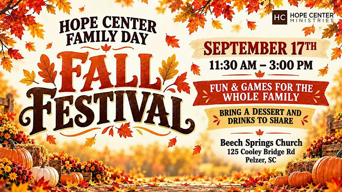 Family Fun Day: Fall Festival, 125 Cooley Bridge Rd, Pelzer, 17 October ...