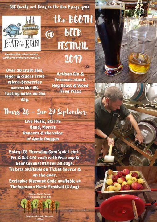 The Booth Beer Festival 2019 At Charles Booth Centre Coalville