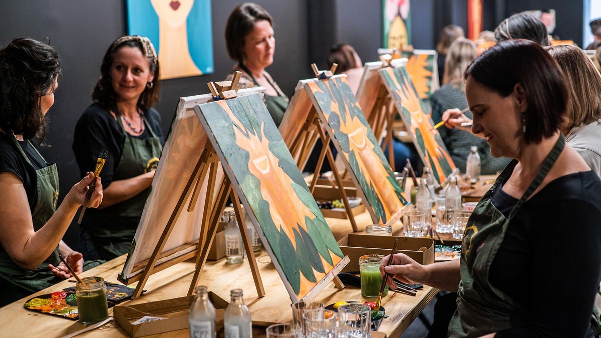 BOHO SERIES Daphne Paint and Sip Launceston, Frida's Sip n' Paint Launceston, November 19 2022