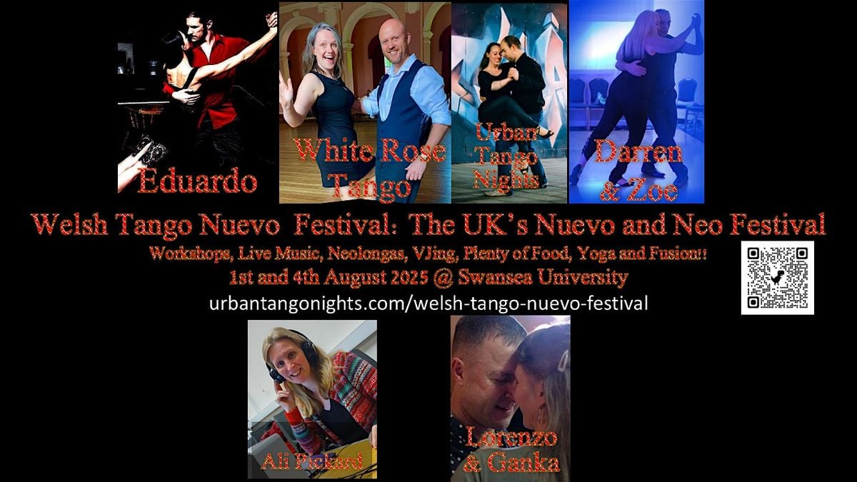 Welsh Tango Nuevo Festival: The UK's Nuevo and Neo Festival, 1 August | Event in Sketty | AllEvents