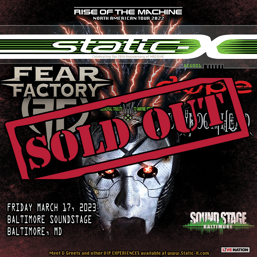 Static-X at Archer Music Hall / Arrow | Event in Allentown | AllEvents