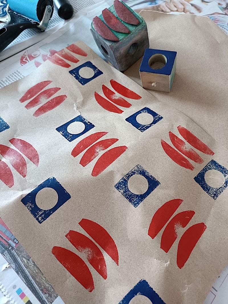 Block Print Your Own Wrapping Papers Salts Works Shipley 18 November block-print-your-own-wrapping-papers-salts-works-shipley-18-november