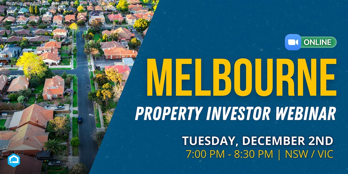 Master the Melbourne Property Market in 2026, 2 December | Event in Melbourne | AllEvents