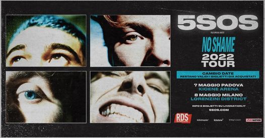 5 Seconds Of Summer Live A Milano 2022 Tour Tickets Finden Assago May 8 2022 Allevents In 5sos Set List 2022