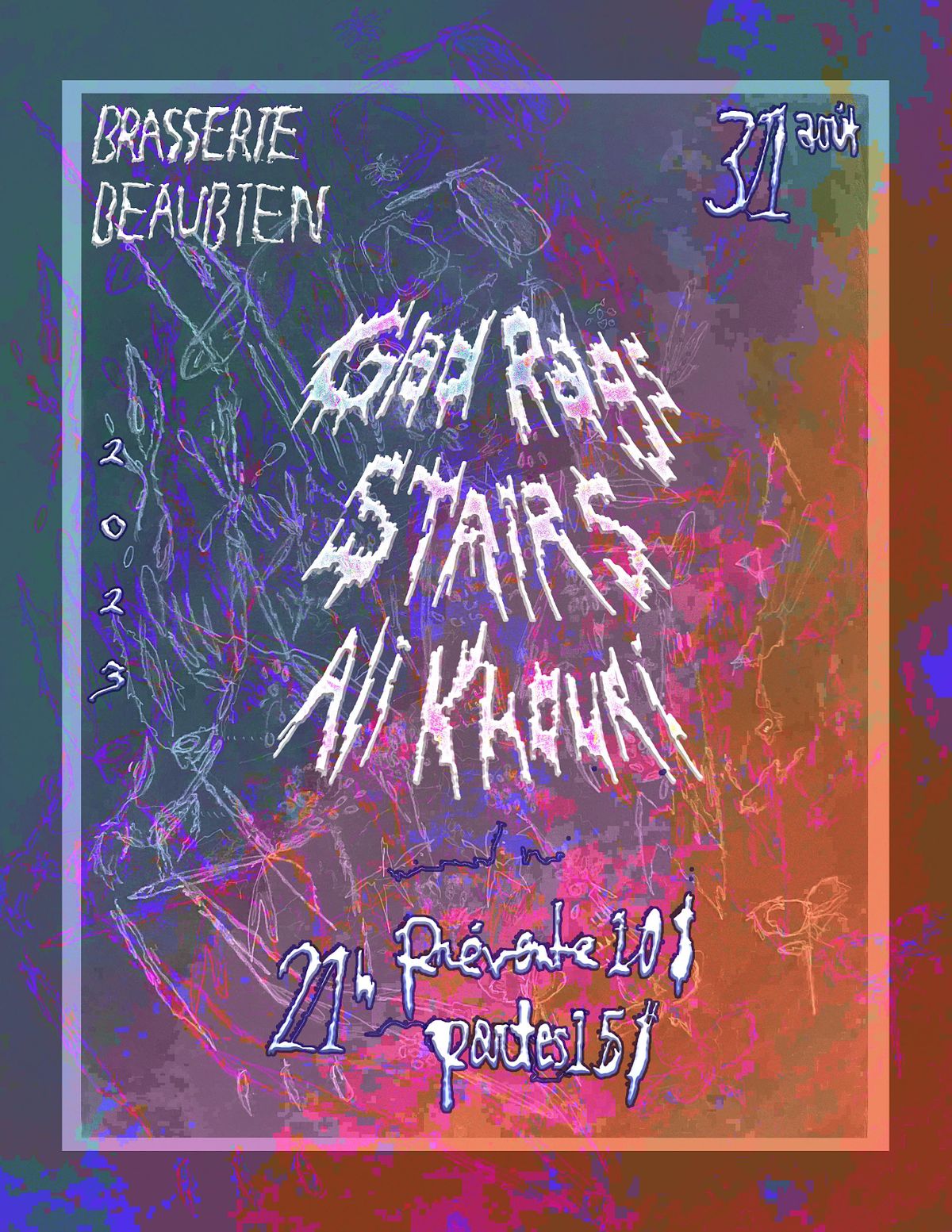 STAIRS // Glad Rags (CHI) // Museums, Brasserie Beaubien Ltee, Montréal