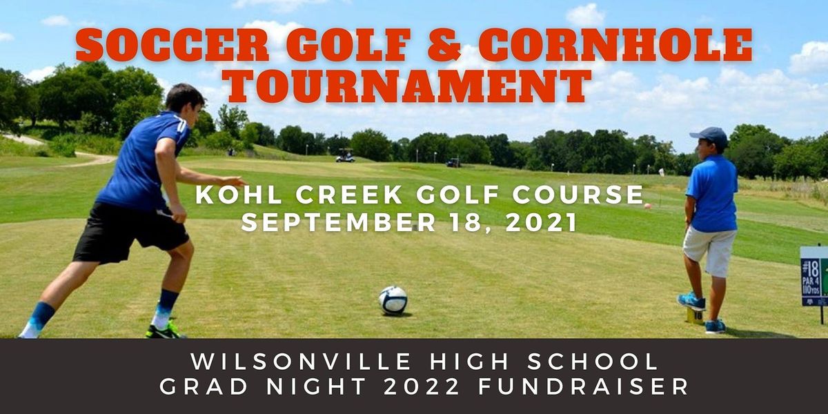 Soccergolf Cornhole Tournament Kohl Creek Golf Soccer Events Wilsonville September 18 2021 Allevents In Creek Classic Soccer Tournament 2022