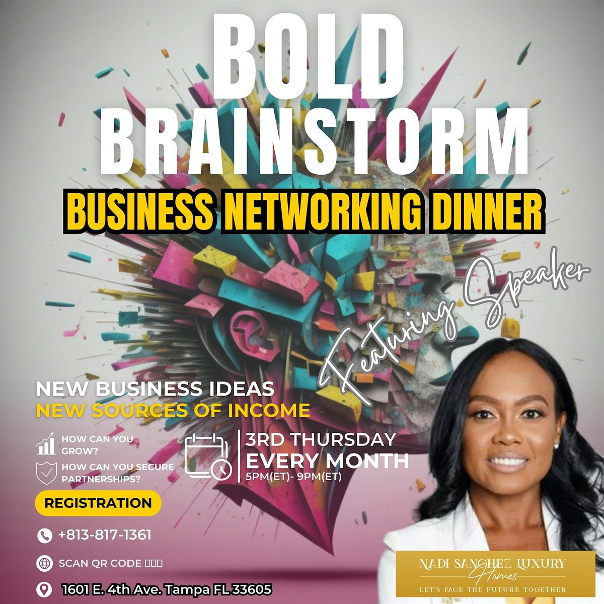 Bold Brainstorm Business Networking Dinner | Event in Tampa | AllEvents