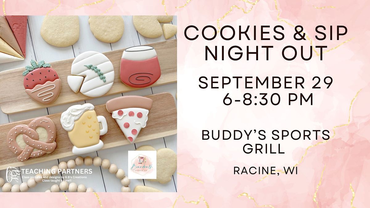 Cookies & Sip Night Out, Buddy's Sports Grill Mulligan's Mini Golf