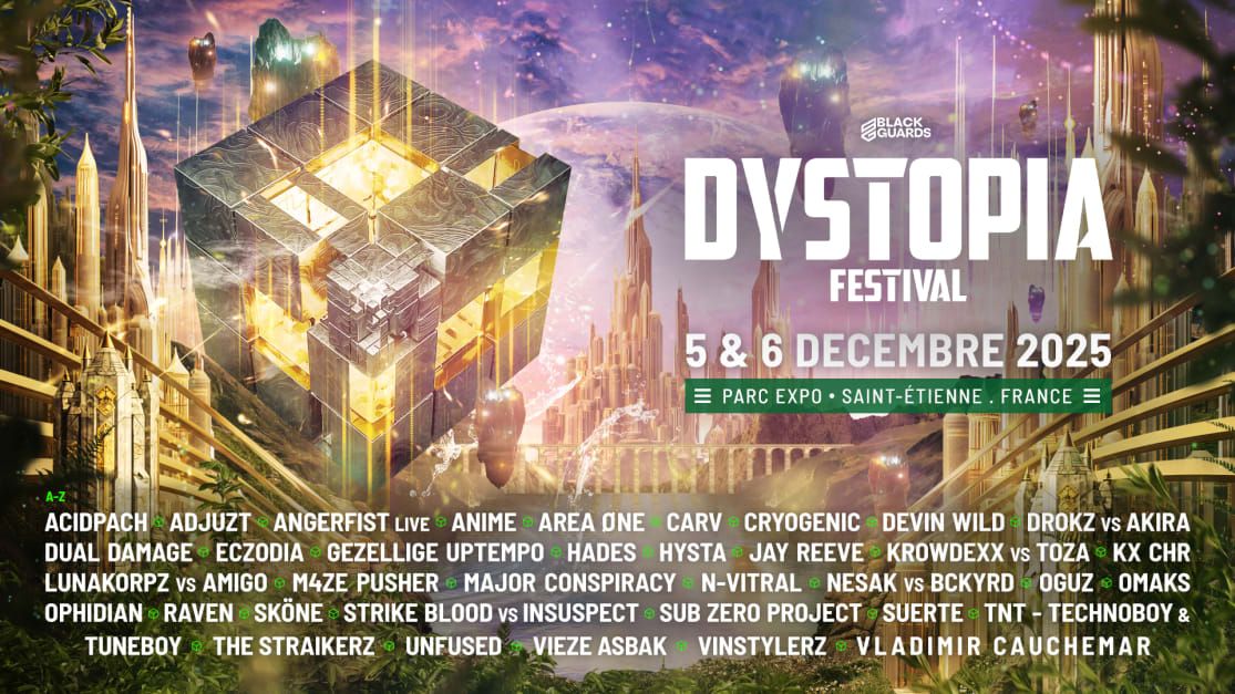 Dystopia 2025 • Saint-Etienne in Saint-étienne, 5 December | Event in Saint-Etienne | AllEvents