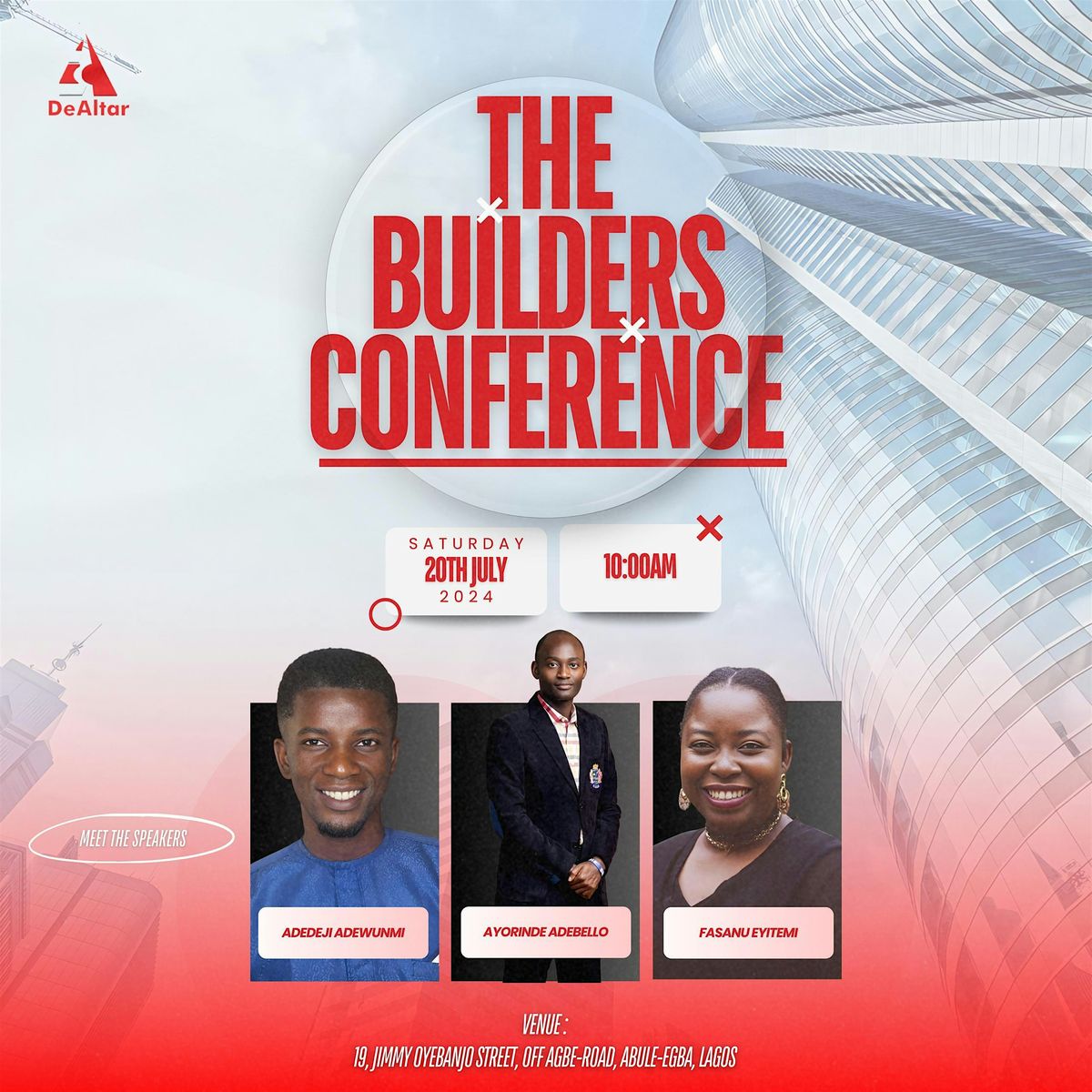 The Builders Conference Nation Building Embracing Responsibility And