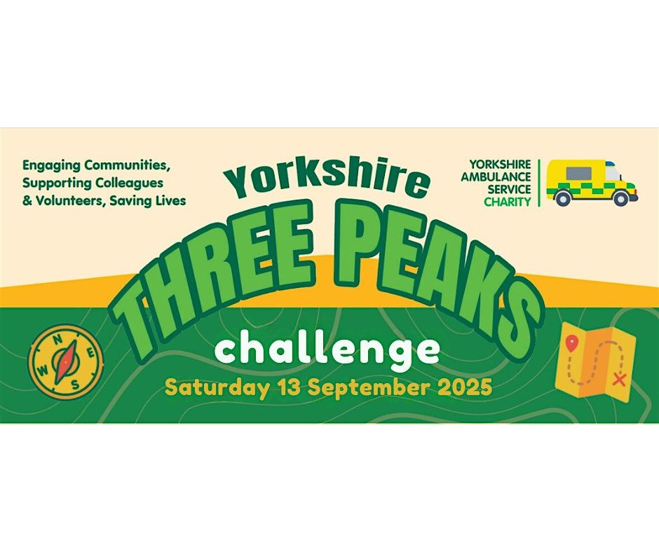YAS Charity Yorkshire Three Peaks Challenge 2025, 13 September | Event in Horton in Ribblesdale | AllEvents